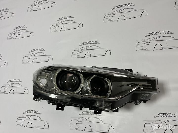 Правая фара BMW F30 дорестайлинг биксенон