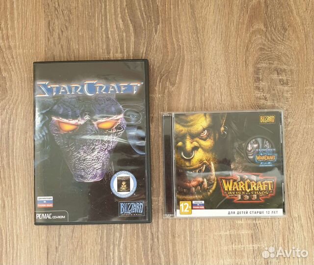Игры для пк StarCraft, WarCraft
