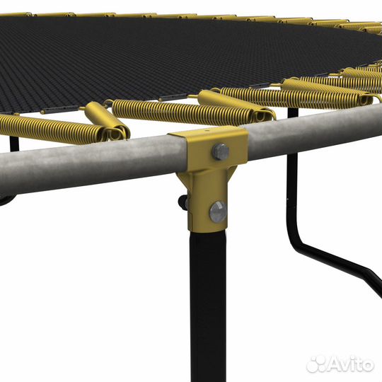 Батут Berg Elite Regular Green 380 с сеткой Deluxe