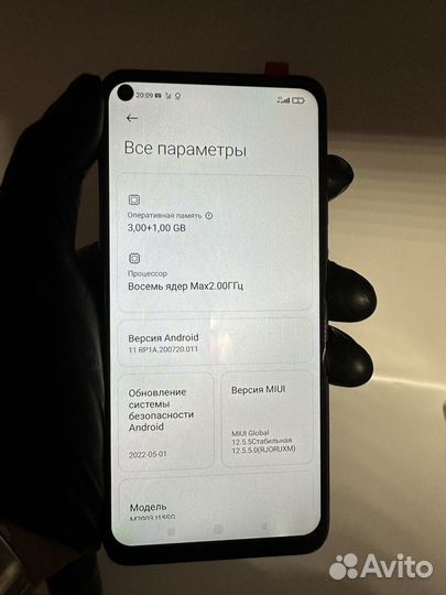 Xiaomi Redmi Note 9, M2003J15SG - (Разбор)