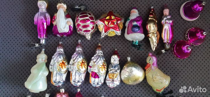 Елочные игрушки СССР