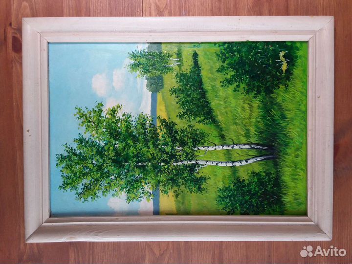 Картина маслом, пейзаж