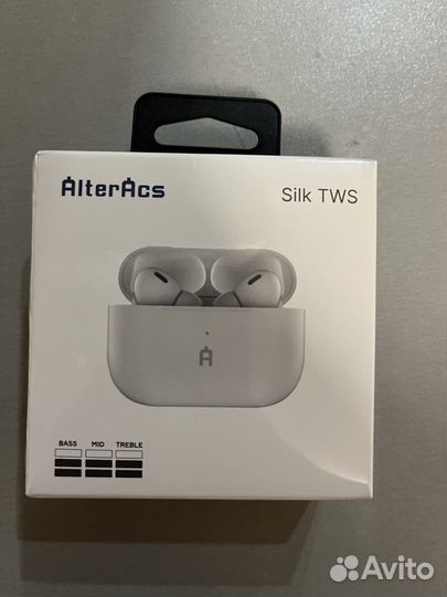 Беспроводные наушники alteracs silk TWS белые