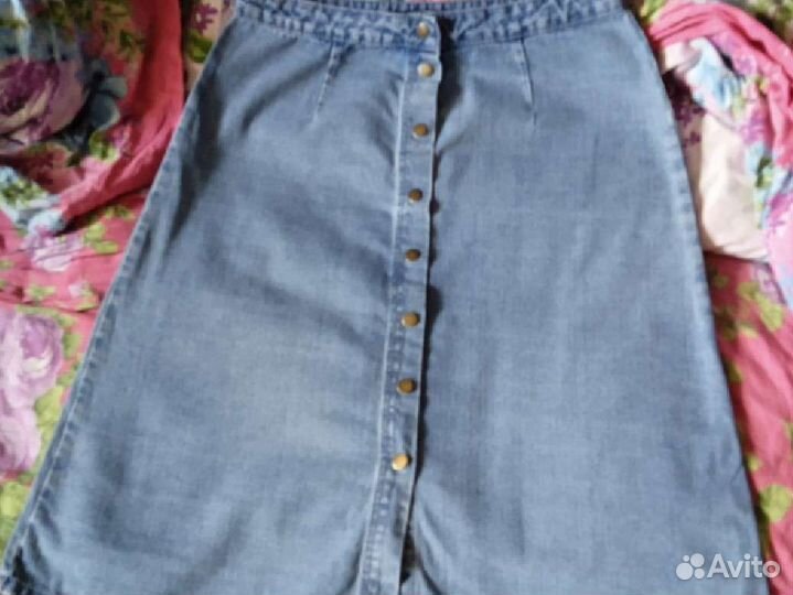 Джинсовая юбка