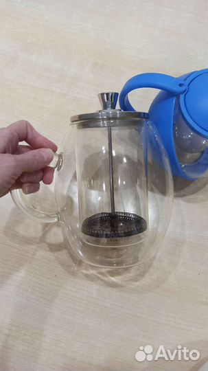 Заварочный чайник френчпресс