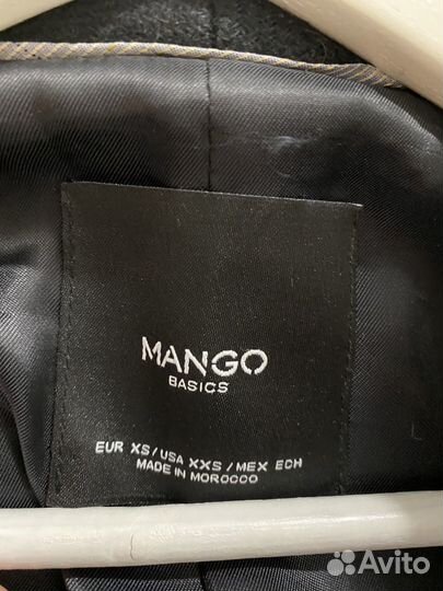 Пальто женское демисезонное eur XS Mango