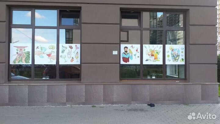 Оклейка витрин, окон, машин, магазинов пленкой