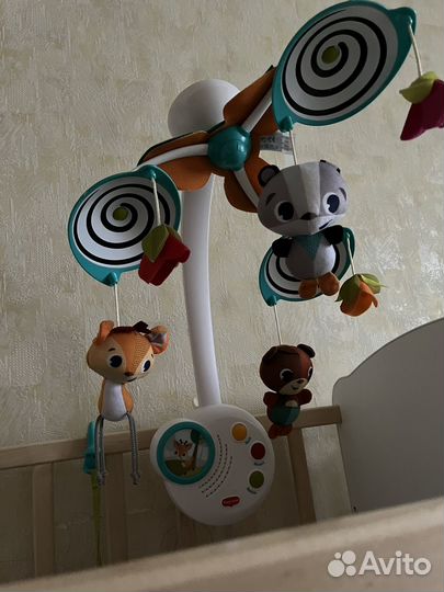 Мобиль на кровать tiny love сказочный лес