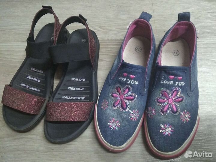 Сандалии, туфли, кеды, балетки-36 р-р