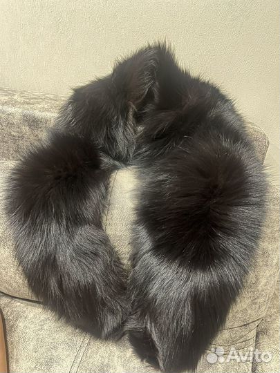 Меховой воротник лиса