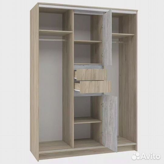 Шкаф-купе Эдем 1.5м