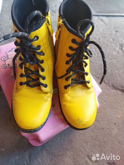 Ботинки для девочки 35