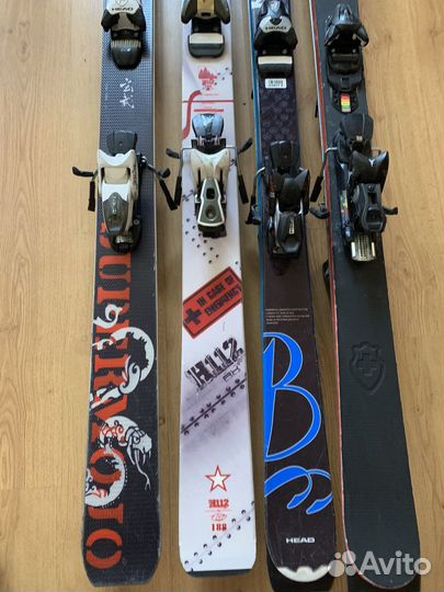 Горные лыжи фрирайд Head Zag AK 165 172 177 188см