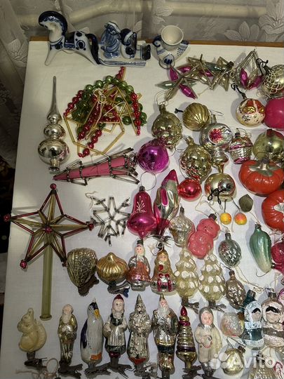 Елочные игрушки СССР