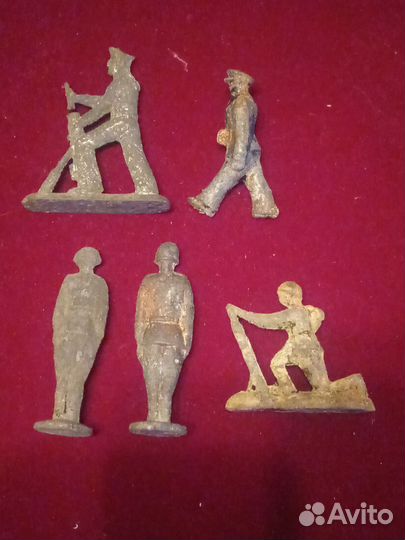 Солдатики олово