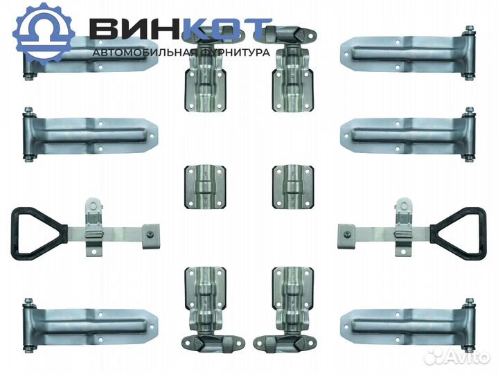 Комплект автофурнитуры усиленный рукоятка Дельта