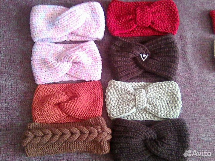 Повязки на голову, Шарфы новые