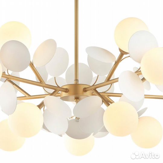 Подвесная люстра Lumien Hall Ilmari LH4136/15P-GD