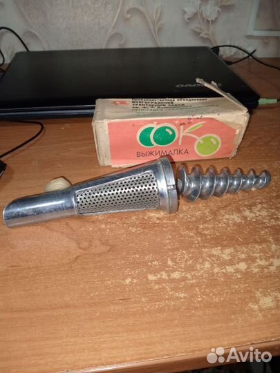 Соковыжималка насадка для ручной мясорубки СССР