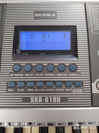 Синтезатор supra SKB -61 OU