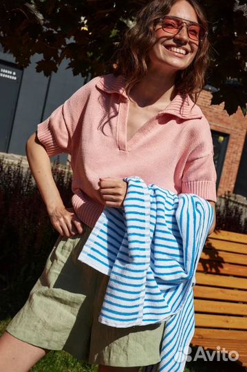 Поло лососевого цвета zoe san