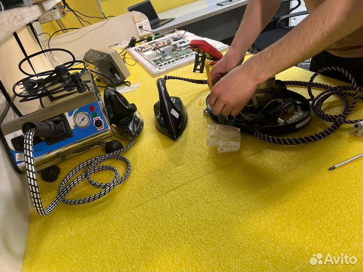 Ремонт утюгов и парогенераторов