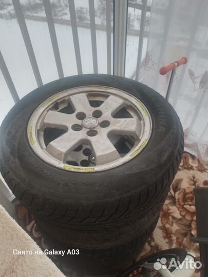 Литые диски r15 на toyota 5 100