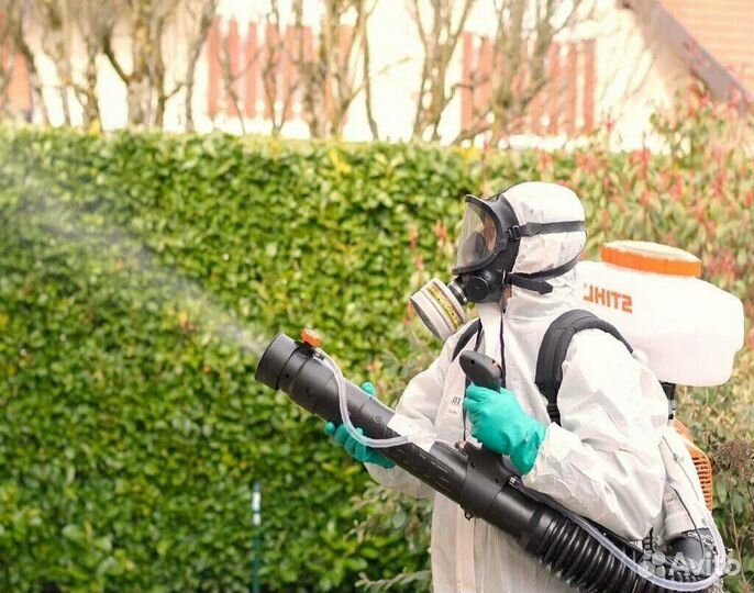 Обработка сада, участков, коттеджных поселков