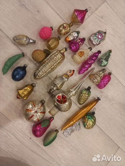 Елочные игрушки СССР