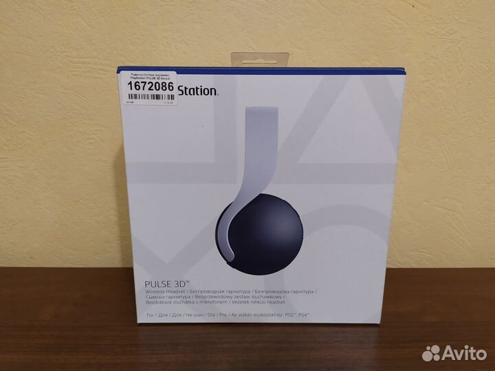 Наушники гарнитура Sony pulse 3D (новые)