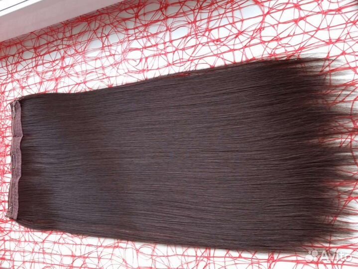 Волосы на леске, резинке