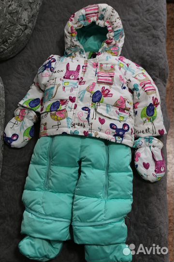 Зимний комбинезон для девочки