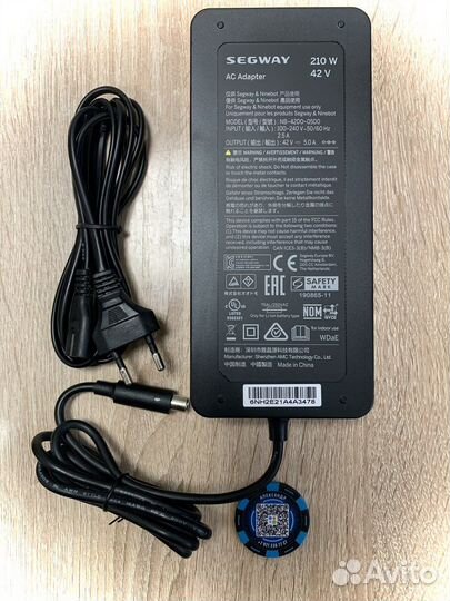 Быстрая зарядка Ninebot Max G30 G30P G30LP