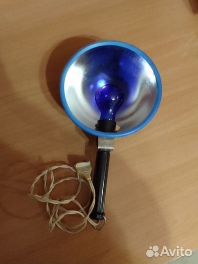 Рефлектор Минина (синяя лампа для прогревания)
