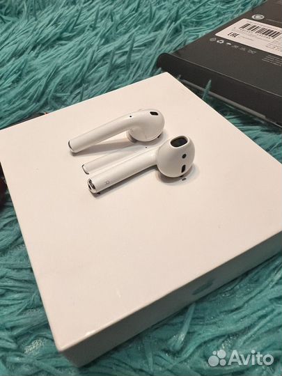 Беспроводные наушники apple airpods 2