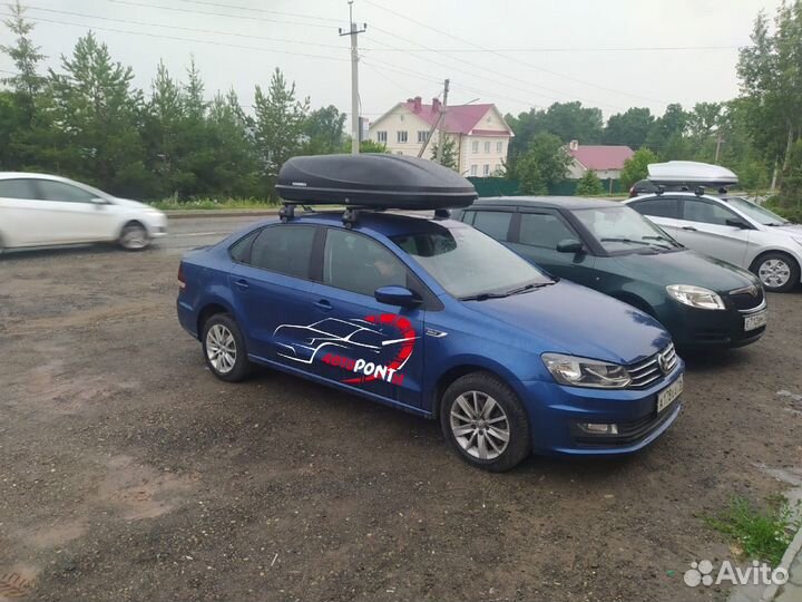 Бокс на крышу Фольксваген Поло аэро