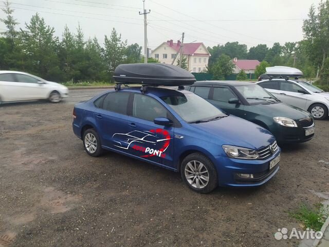 Бокс на крышу Фольксваген Поло аэро