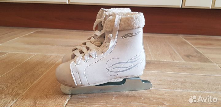 Коньки двухполозные для начинающих 29р