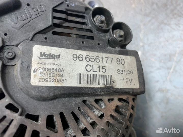 Генератор Peugeot Partner фургон 9HZ (DV6TED4)