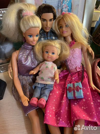 Куклы барби 90х одним Лотом