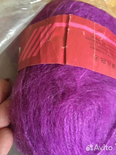Пряжа для вязания мохер