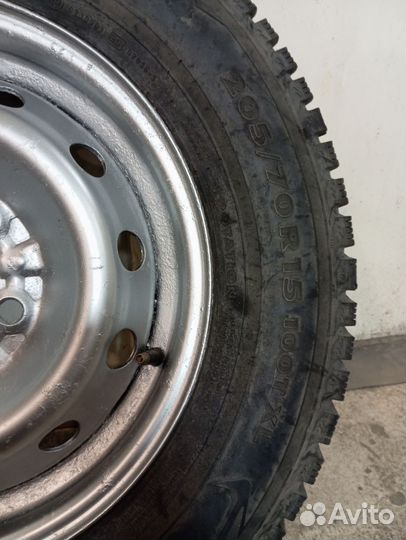 Колесо на запаску 205/70 R15, с Хундай Н 1