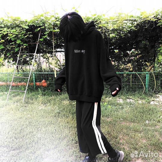 Hikikomori kai zxcursed fallen sky hoodie