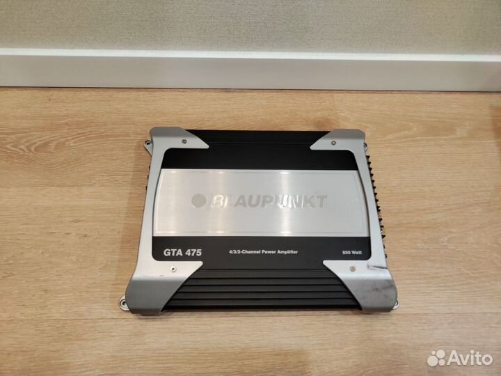 Усилитель Blaupunkt GTA 475+Сабвуфер kicx icq 300b