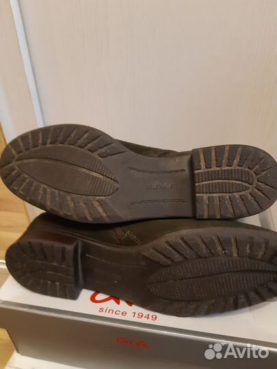 Полусапоги женские 43 р-р Германия, натур.замша