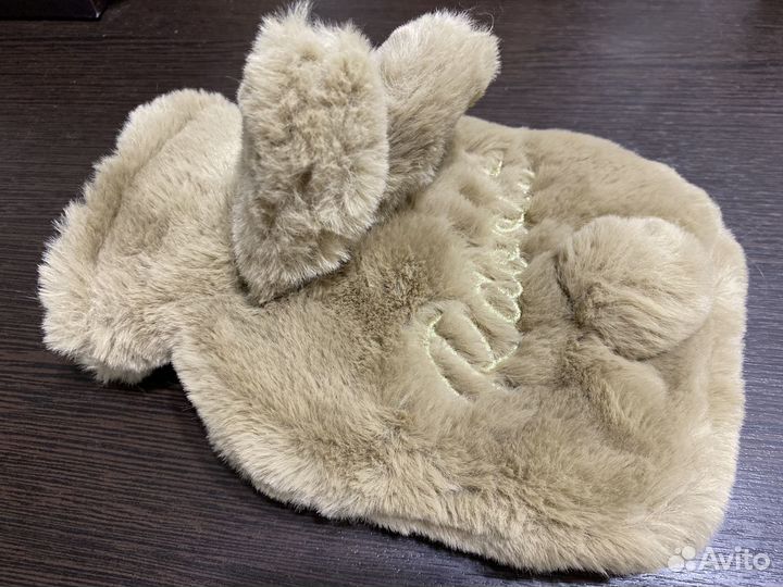 Детская мини-грелка Зайка, плюшевая, новая