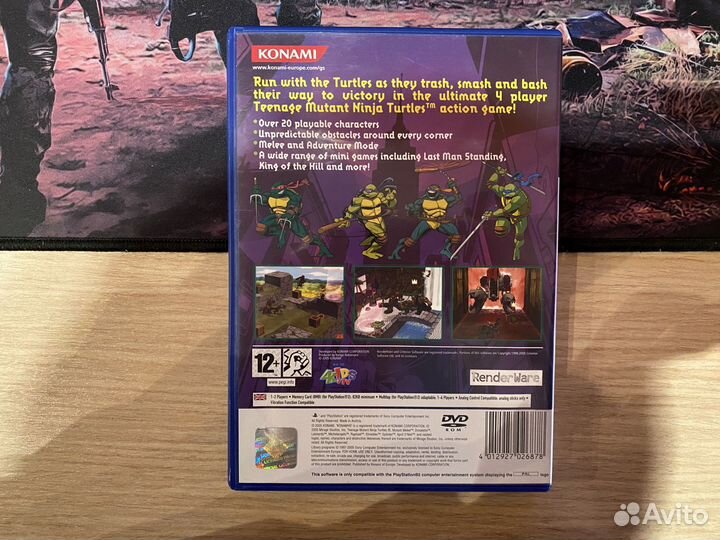 Teenage Mutant Ninja Turtles Mutant Melee PS2
