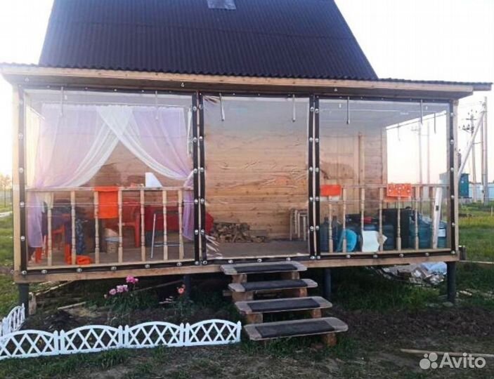 Мягкие окна шторы