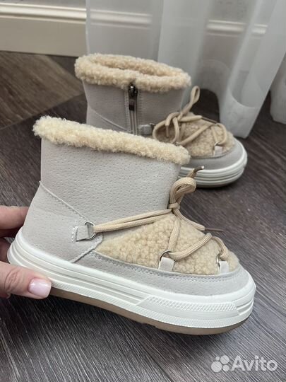 Ботинки барашки