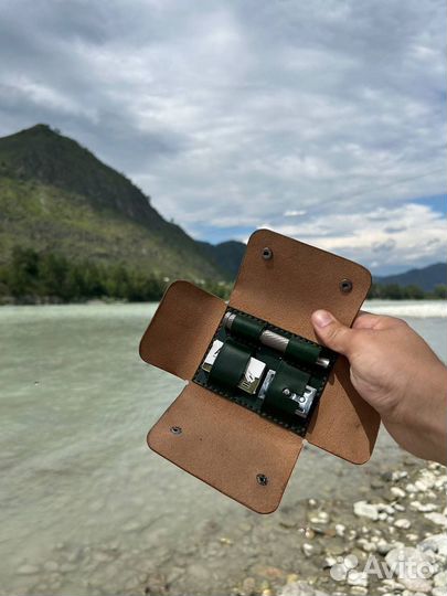 Чехол для Т образной бритвы и и помазка